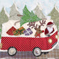 Abigail Mill Santa Square Tray - hanrattycraftsgifts.co.uk