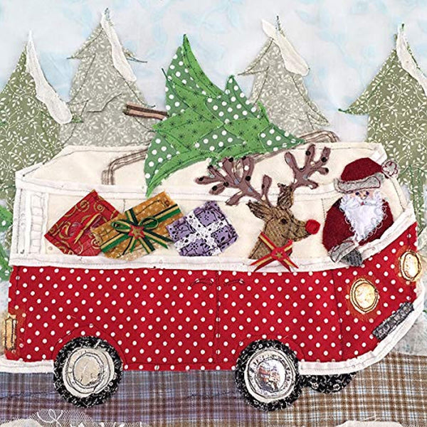 ABIGAIL MILL SANTA COASTER PACK