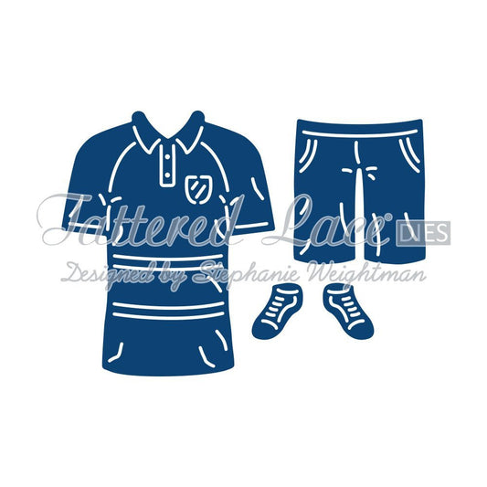 Tattered Lace George's Polo Shirt and Shorts D744 Stephanie Weightman - hanrattycraftsgifts.co.uk