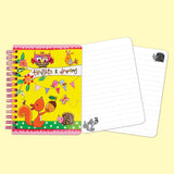 Rachel Ellen Small Hardback Notebook - Thoughts & Dreams - hanrattycraftsgifts.co.uk