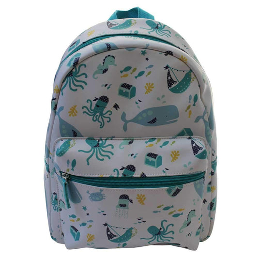 Powell Craft DEEP SEA PRINT BACK PACK - hanrattycraftsgifts.co.uk