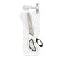 Xcut 9-1/2-inch Pinking Shears, Silver/ White/ Black - hanrattycraftsgifts.co.uk