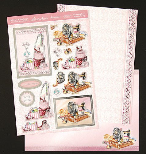 hunkydory adorable scorable designer decoupage hobies & pastimes the dressing room & sunday sewing - hanrattycraftsgifts.co.uk