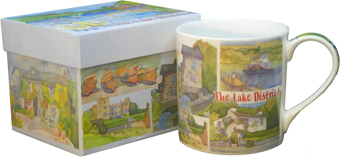 The Lake District Bone China mug
