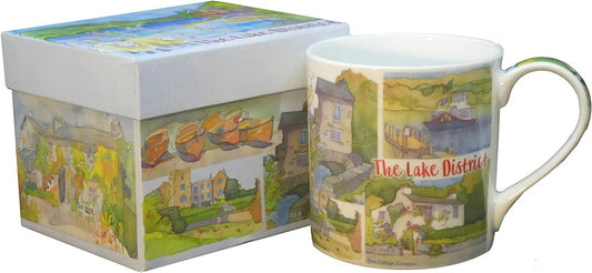 The Lake District Bone China mug