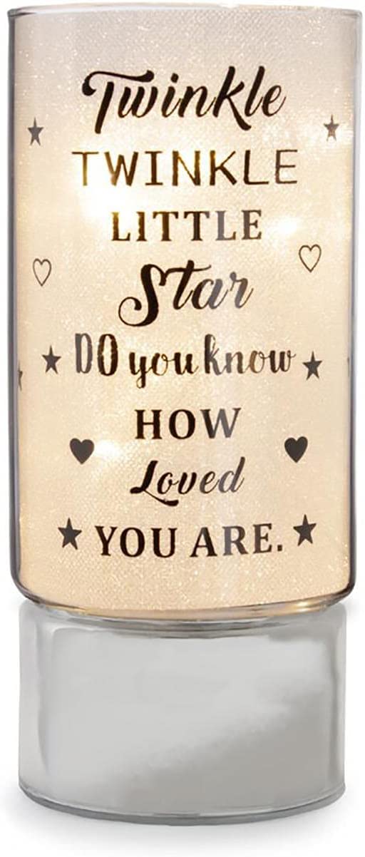 David Fischhoff Quote Home Night Light Sparkly Shimmer Mirror Light Home Gift