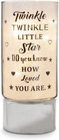 David Fischhoff Quote Home Night Light Sparkly Shimmer Mirror Light Home Gift