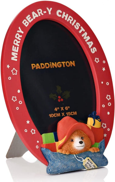 Paddington 4" x 6" Embossed Resin Oval Picture Frame