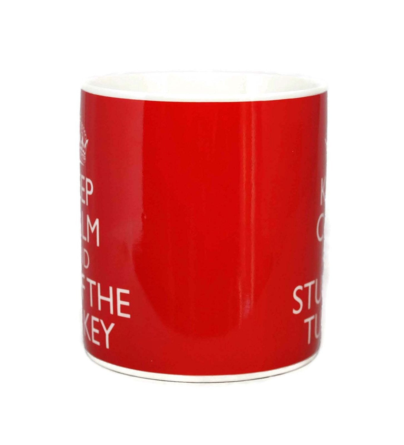 Keep Calm And Stuff The Turkey Fine China Mug - hanrattycraftsgifts.co.uk