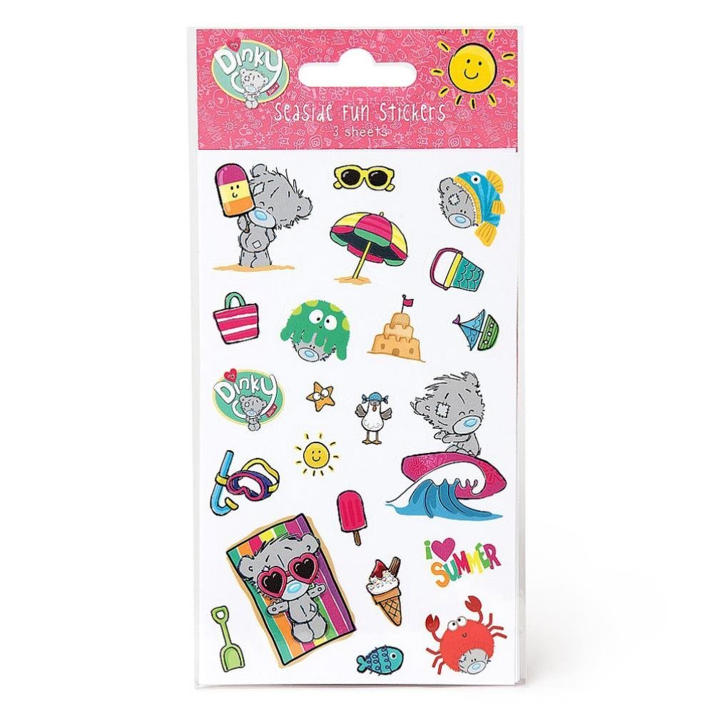 Me to You My Dinky Bear Seaside Stickers - hanrattycraftsgifts.co.uk