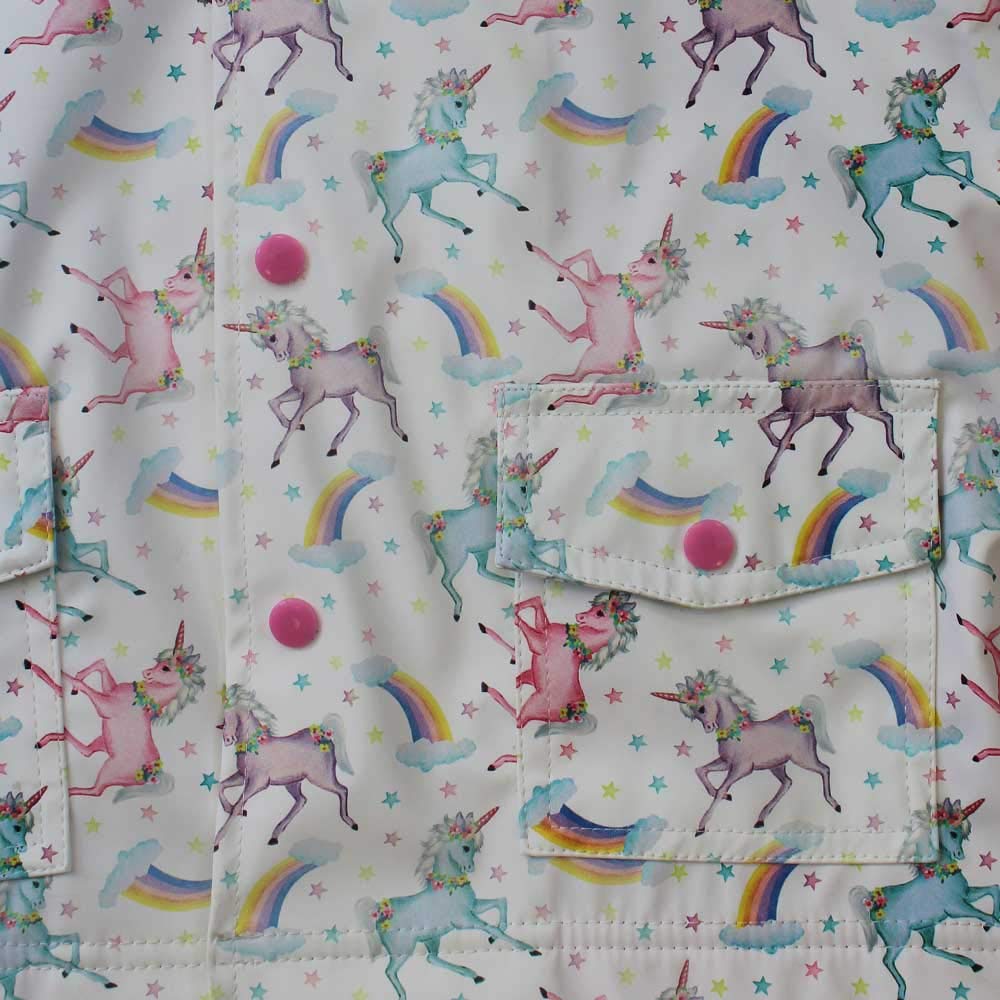 Powell Craft Unicorn Print Raincoat - hanrattycraftsgifts.co.uk