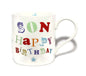 Son Happy Birthday China Gift Mug - hanrattycraftsgifts.co.uk