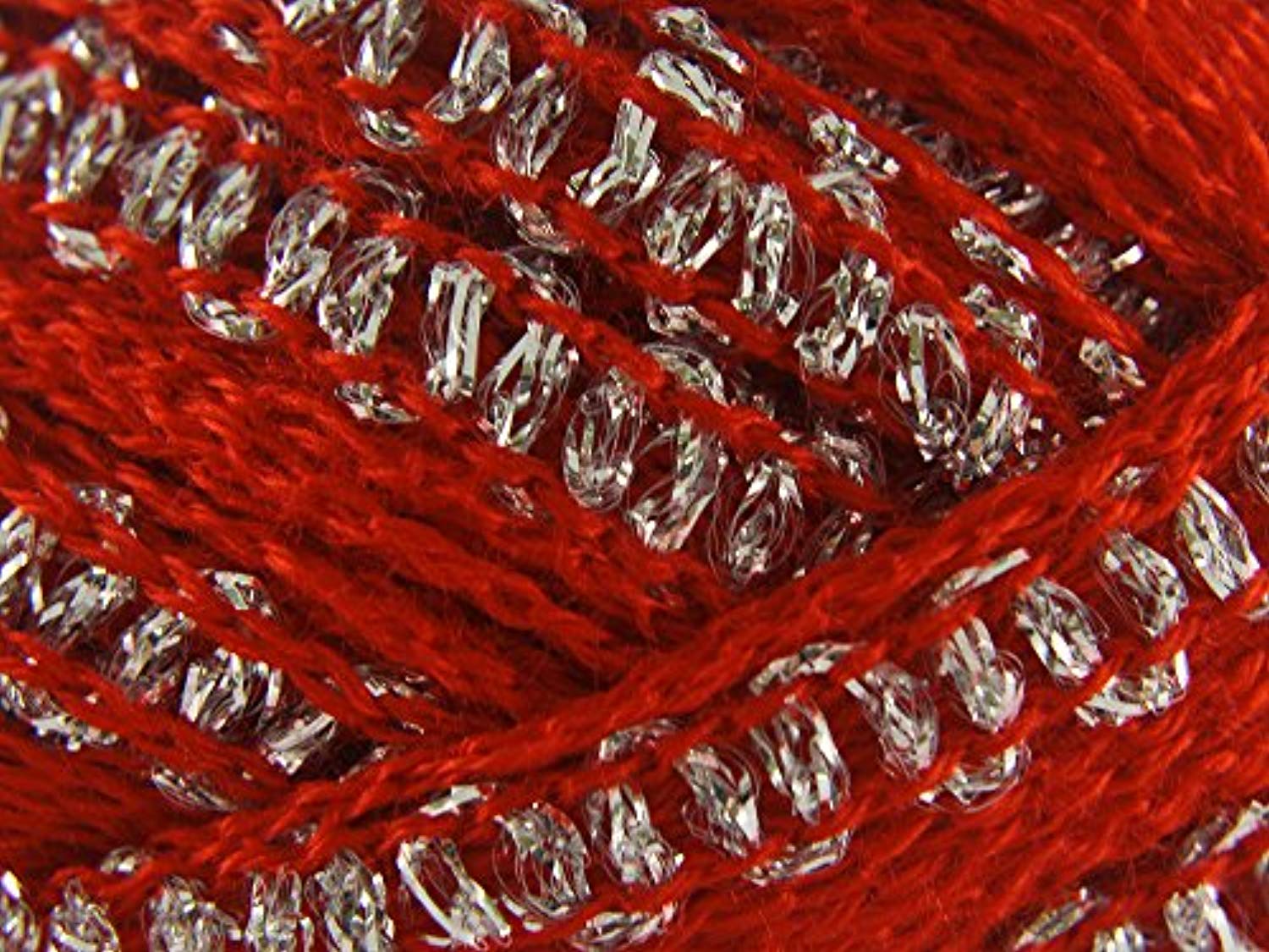 King Cole Krystal Glamour Scarf Yarn 100g - 453 Ruby - hanrattycraftsgifts.co.uk