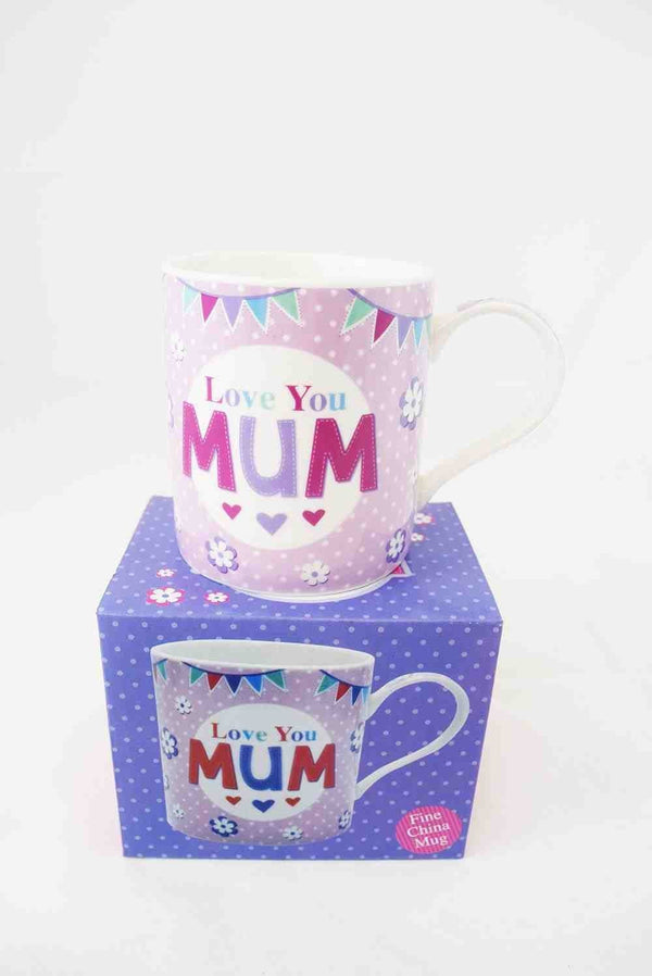 love you mum mug - hanrattycraftsgifts.co.uk
