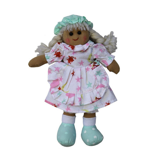 OWL AND THE PUSSYCAT MINI RAG DOLL 20CM - hanrattycraftsgifts.co.uk
