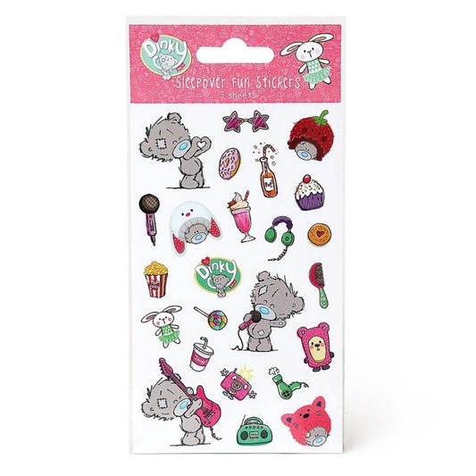 Me to You My Dinky Bear Sleepover Stickers - hanrattycraftsgifts.co.uk