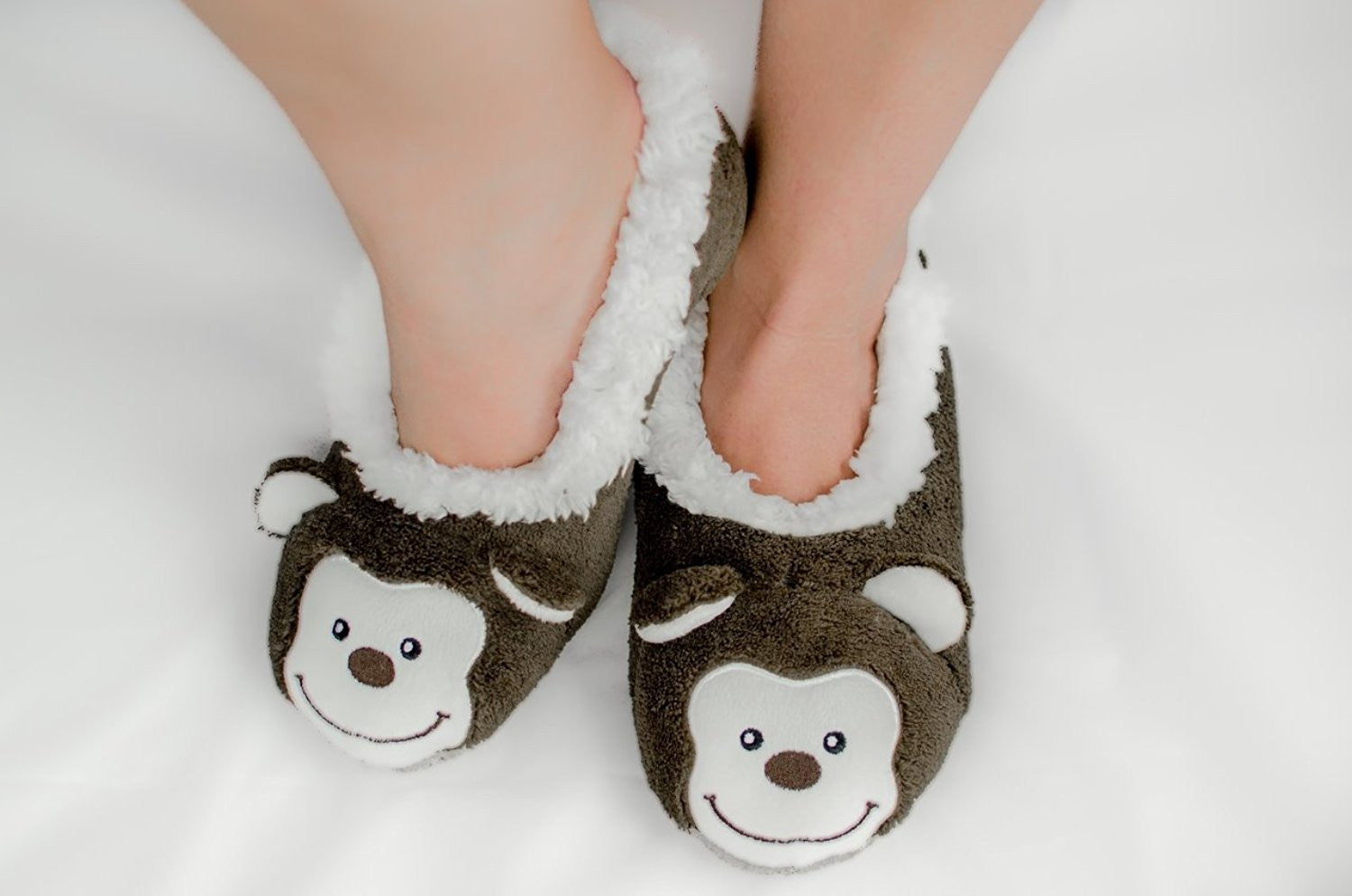 Ladies Animal Snoozies Slippers - Size UK Ladies 3-4 - hanrattycraftsgifts.co.uk