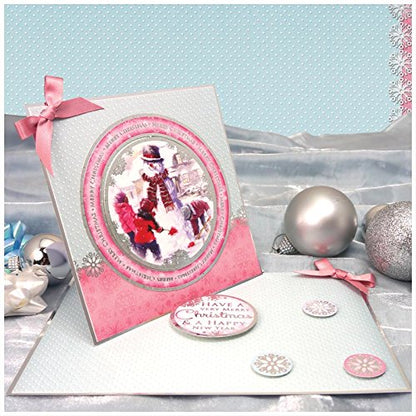 Luxury Topper Set: Snow Much Fun ~ Adorable Scorable Card Making Kit - hanrattycraftsgifts.co.uk