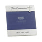 Silver Message Band Photo Frame 6x4 Communion - hanrattycraftsgifts.co.uk