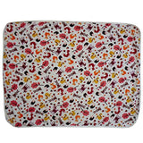 woodland print cotton blanket 70cm x 90cm - hanrattycraftsgifts.co.uk