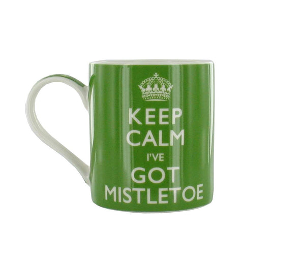 Keep Calm, I've Got Mistletoe' Mug- Christmas Mug (G956) Christmas Gift By Gifts For The Present - hanrattycraftsgifts.co.uk