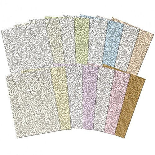 hunkydory essentials spring sensation luxury foiled card blossom beauty - hanrattycraftsgifts.co.uk