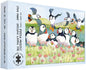 Emma Ball 1000 Piece Jigsaw Puzzle Puffins and Sea Thrift Made in the UK