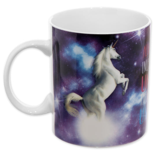 Unicorn Mug - Always be Yourself Unless You Can be a Unicorn [Lauren Billingham] - hanrattycraftsgifts.co.uk