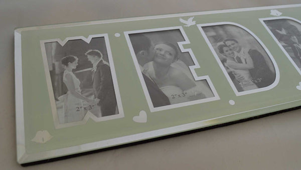 Wedding Word Photo Picture Frame - hanrattycraftsgifts.co.uk