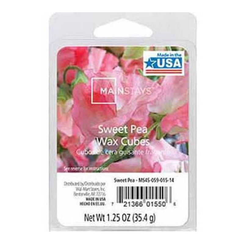 Mainstays Home Fragrance Sweet Pea Wax Cubes - hanrattycraftsgifts.co.uk