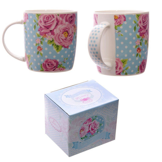 Laura Bell Chintz Bone China Mug - hanrattycraftsgifts.co.uk