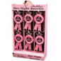 Novelty Hen &amp; Stag Party Accessories Miss Behave Hen Party Rosette - Pink - hanrattycraftsgifts.co.uk