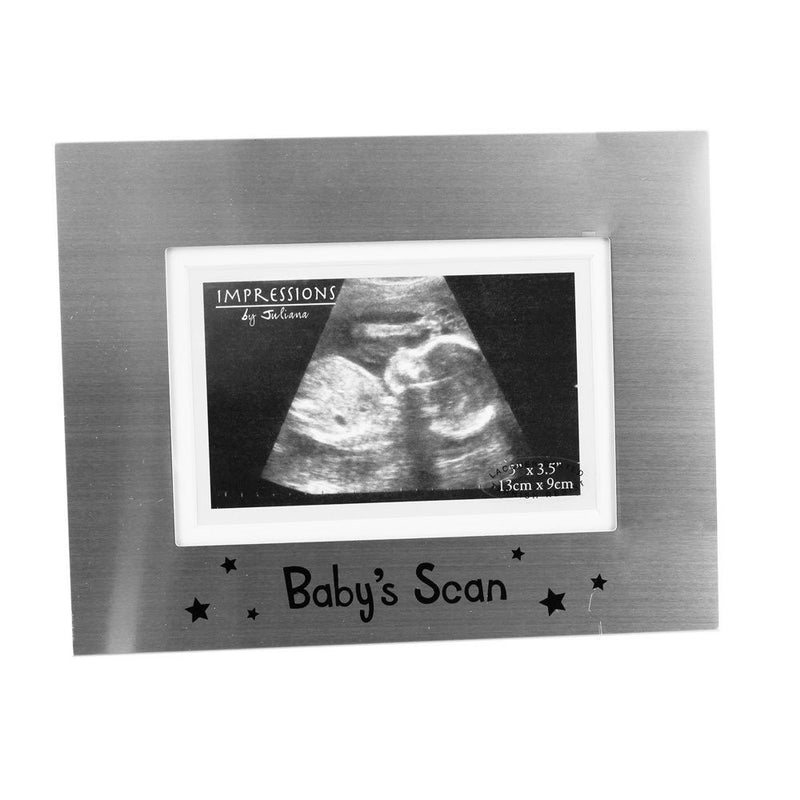 Juliana Aluminium Baby Scan frame 5 x 3.5 - hanrattycraftsgifts.co.uk