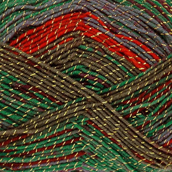 King Cole Party Glitz 4ply Knitting Yarn Sparkly Bright Wool 100g