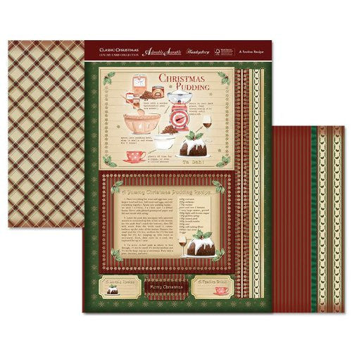 hunkydory adorable scorable luxury card collection classic christmas a festive receipe - hanrattycraftsgifts.co.uk