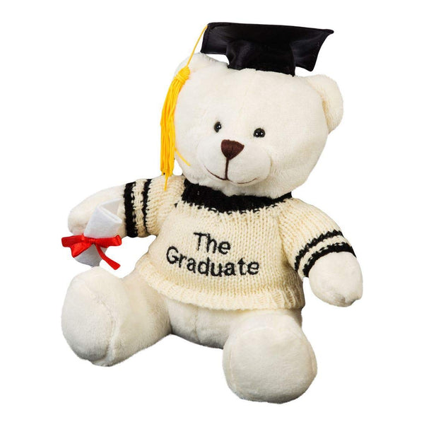 Graduation Plush Teddy 17' - Happy Graduation - hanrattycraftsgifts.co.uk