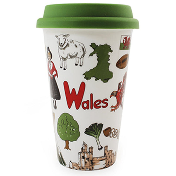 Welsh Scenes Travel Mug - hanrattycraftsgifts.co.uk