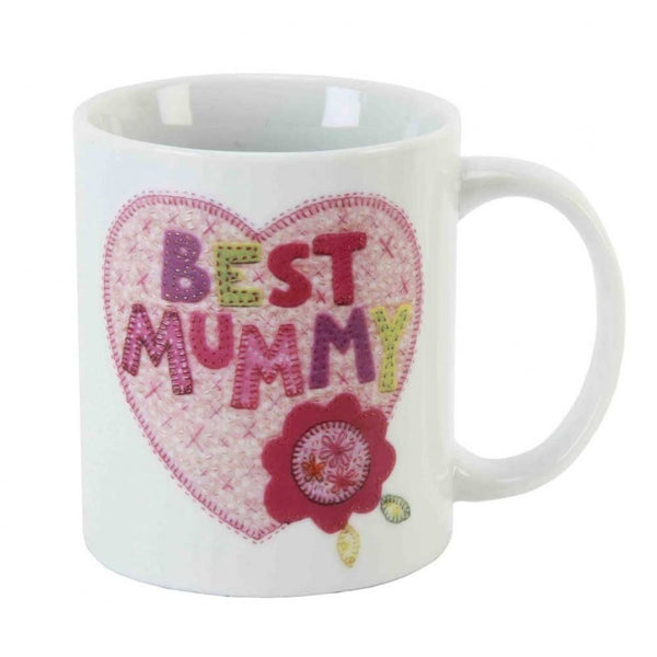 'Best Mummy' Mug & Coaster Set - Blue Eyed Sun - Gorgeous Collection (BES7654) - hanrattycraftsgifts.co.uk