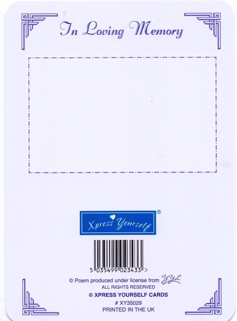 In Loving Memory - Of A Dearly Loved Pet - Grave/Graveside Memorial Card - hanrattycraftsgifts.co.uk