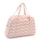 Classic Collection: Sewing Machine Bag: Chevron - Pearlised Blush HGSWB09 - hanrattycraftsgifts.co.uk
