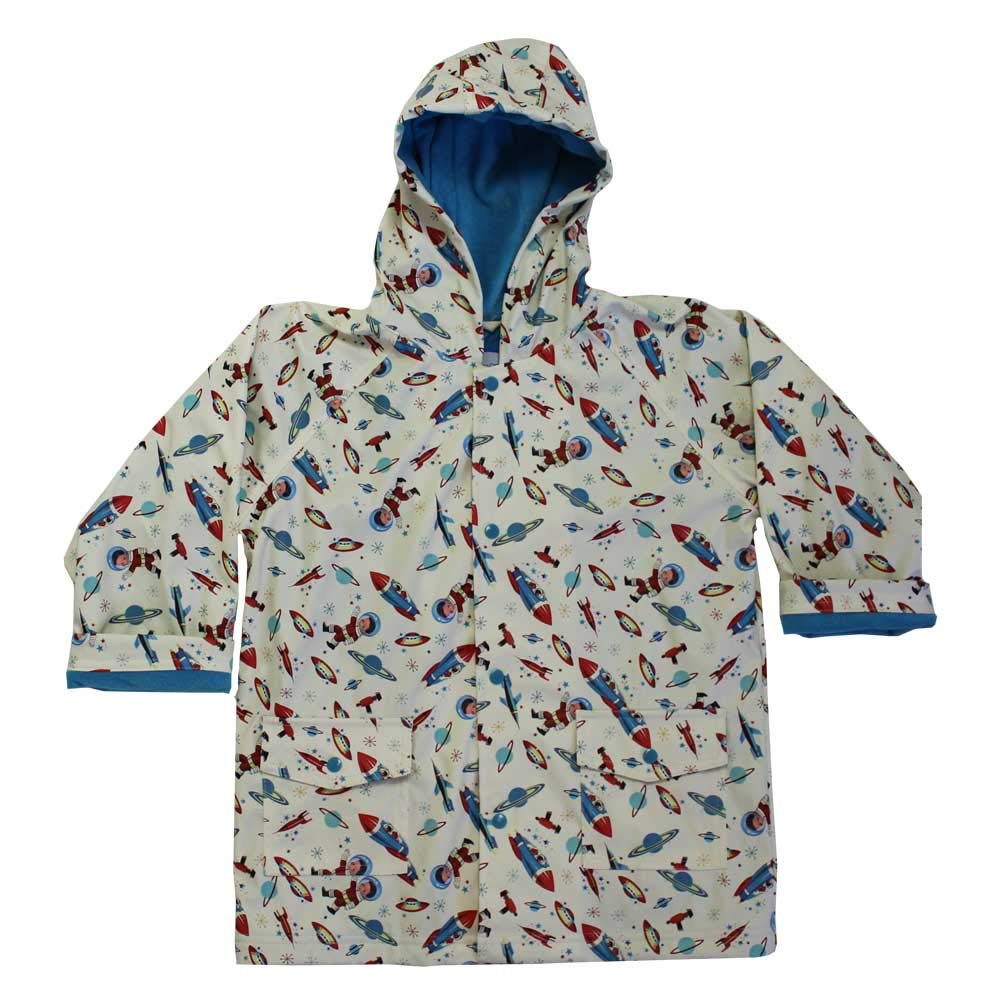 Powell Craft Space Print Raincoat - hanrattycraftsgifts.co.uk