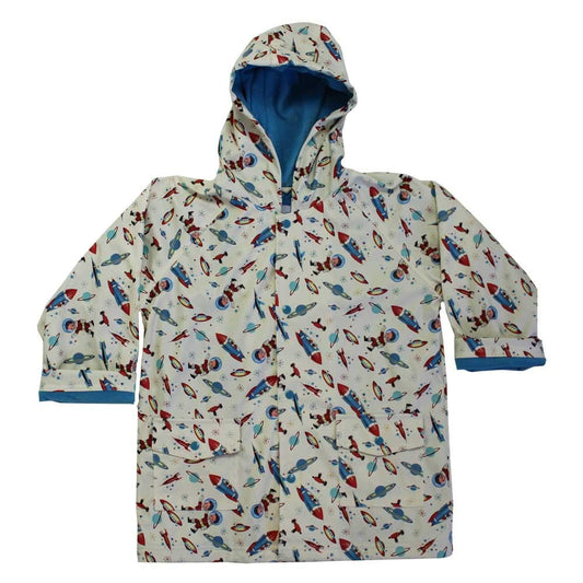 Powell Craft Space Print Raincoat - hanrattycraftsgifts.co.uk