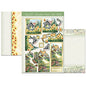 hunkydoryspring is in air designer decoupage set church scene & cottage garden - hanrattycraftsgifts.co.uk