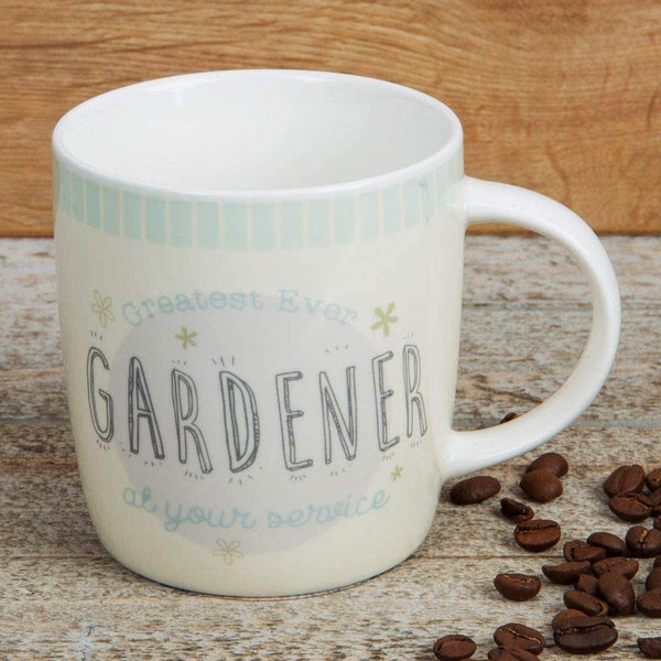 Love Life '- Ceramic mug, motif: gardener