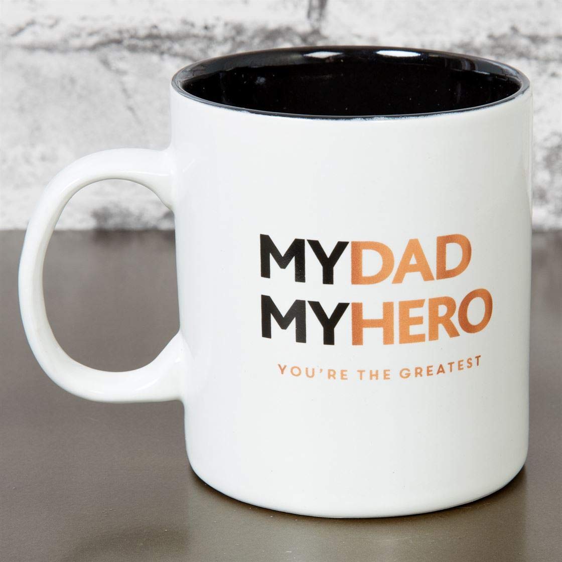Harvey Makin Not All Heroes Wear Capes My Dad My Hero Gift Boxed Mug by - hanrattycraftsgifts.co.uk