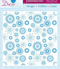 Crafters Companion Flower Power - 8in x 8in Embossalicious Embossing Folder - hanrattycraftsgifts.co.uk