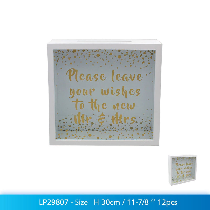 Wedding Best Wishes Collection - "Please leave your wishes to the new Mr & Mrs" - hanrattycraftsgifts.co.uk