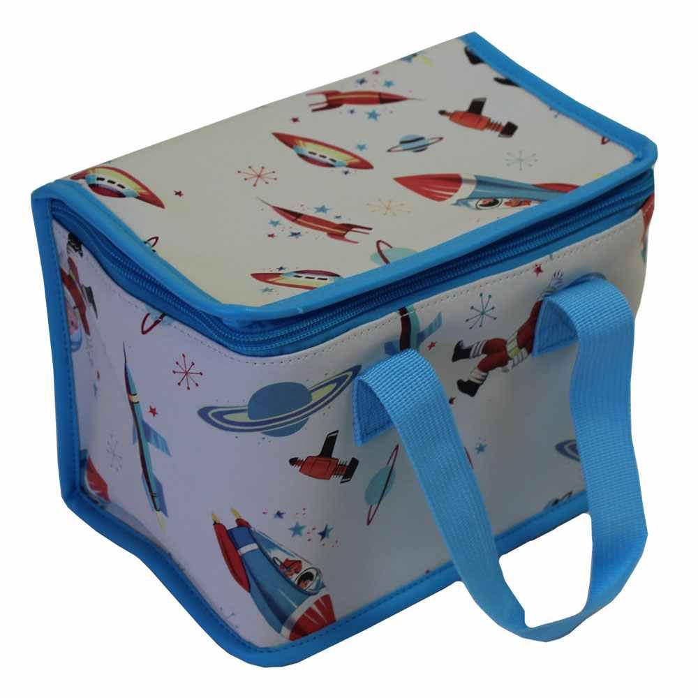 Powell Craft Kids Lunch Bags.20x12x16cm. multicoloured - hanrattycraftsgifts.co.uk