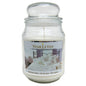 18oz AMERICAN SOY SCENTED CANDLES IN JAR - FRESH LINEN - hanrattycraftsgifts.co.uk