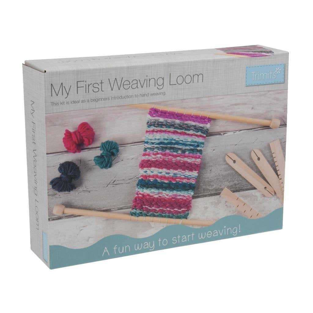 my first weaving loom - hanrattycraftsgifts.co.uk